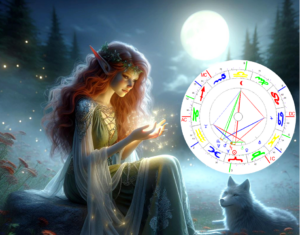 Astrologie & Lebensberatung 21 April Vollmond 2026 Bild mit Radix