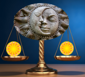 Waage Neumond 2019 Bild