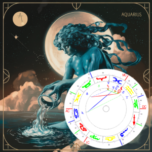 Wassermann neumond 2026 Bild mit Radix